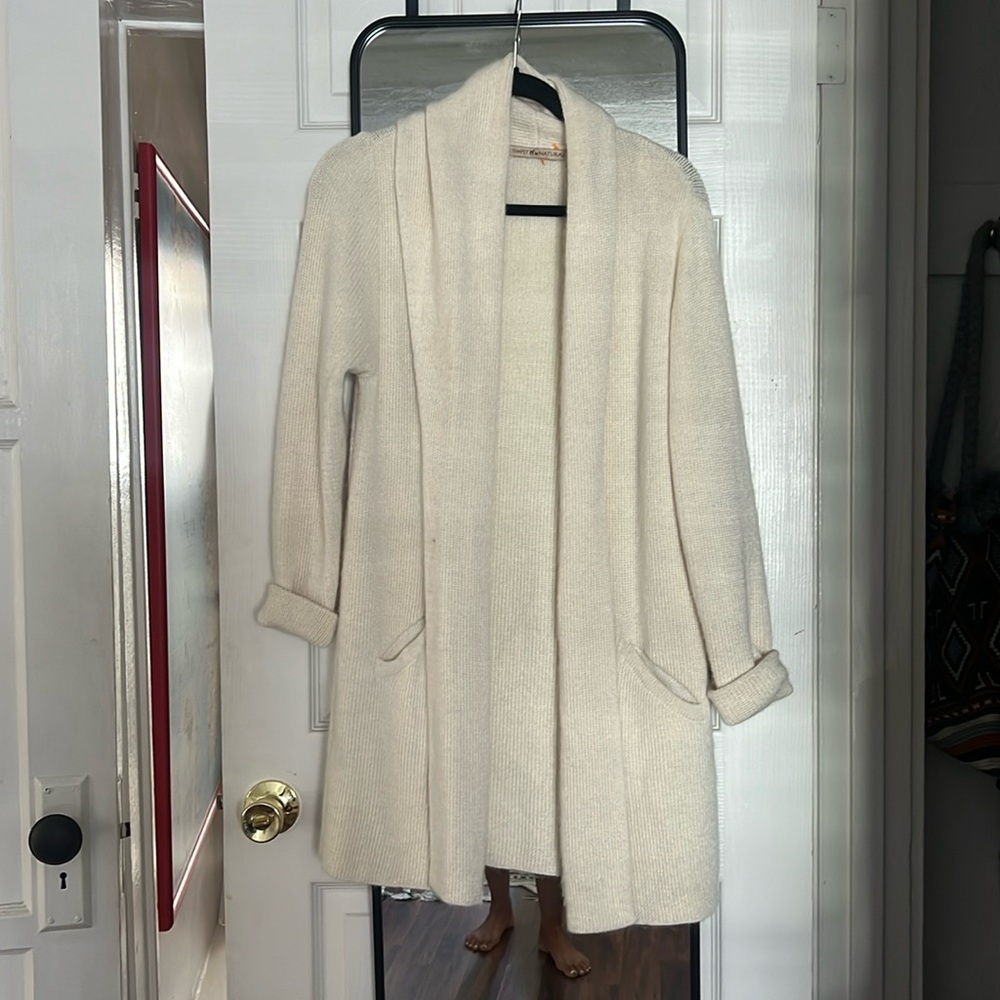 Simply Natural cream alpaca sweater